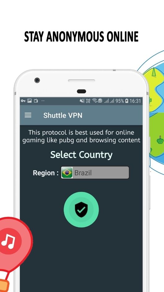 Shuttle VPN pro unlocked
